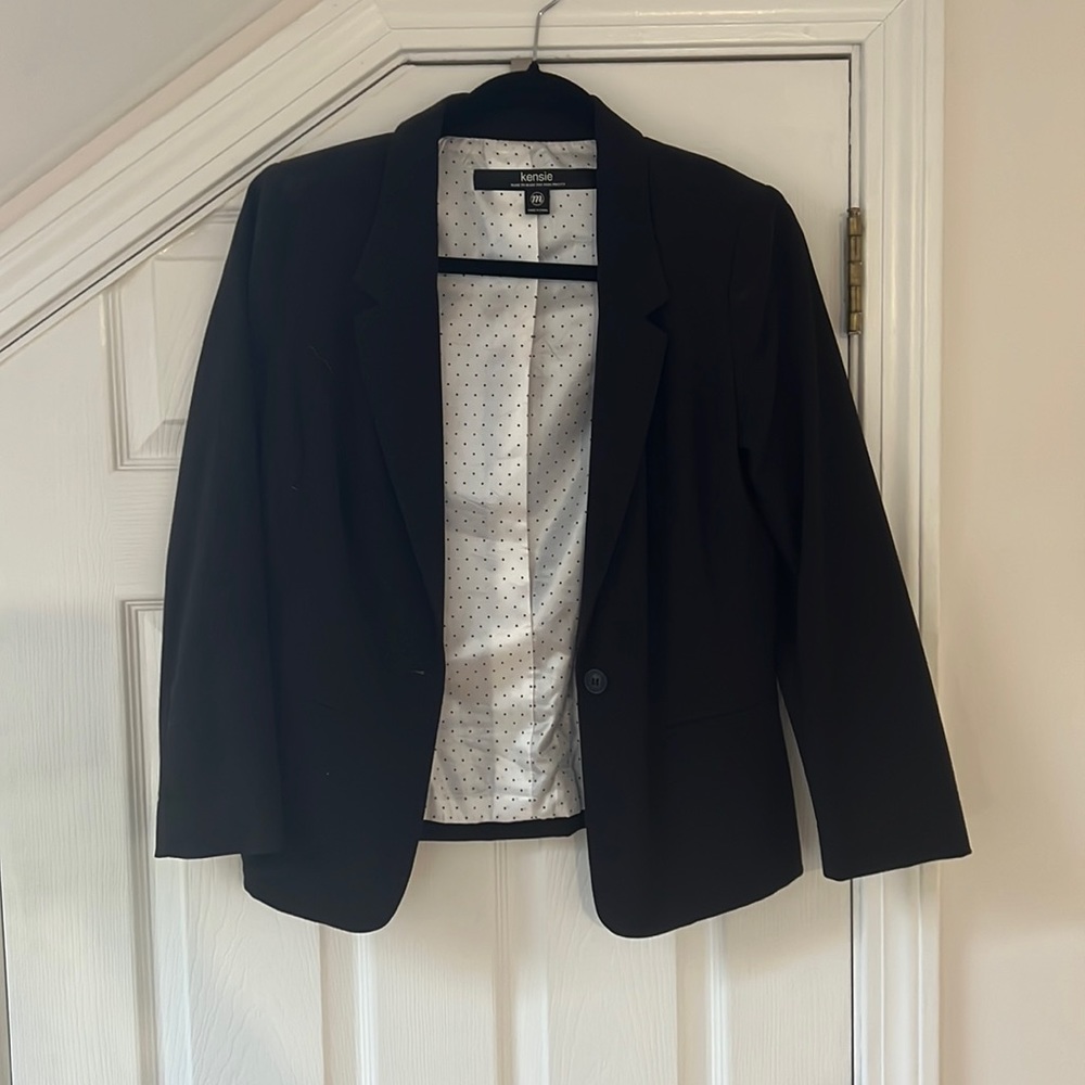Rebekah Stretch Crepe Kensie blazer